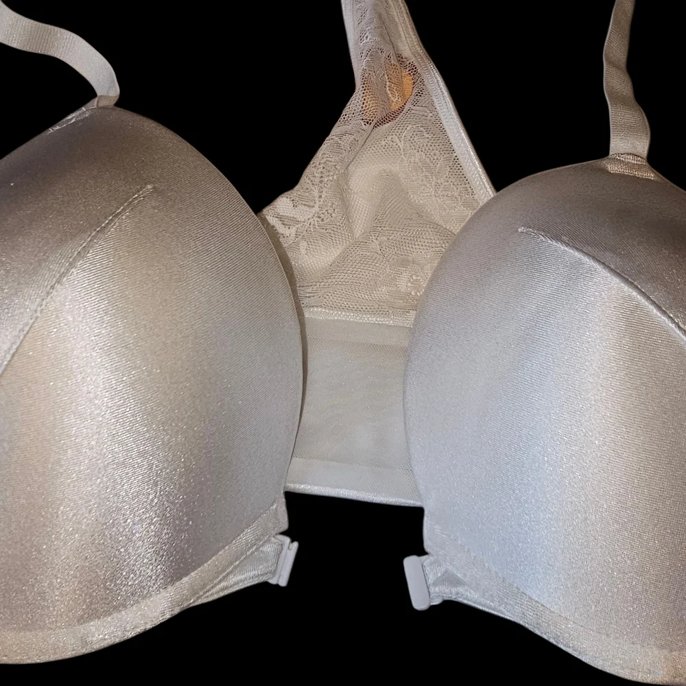 Chic White Women's Bra